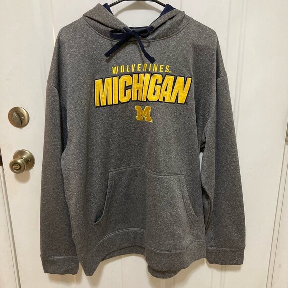 Champion Other - Michigan Wolverines Embroidered Gray Hoodie Champion Size Mens XL